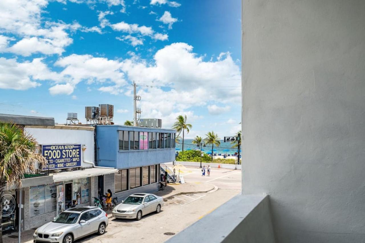 The Purple Pelican Beachfront With Ocean Balcony Unit 3 Fort Lauderdale Ngoại thất bức ảnh