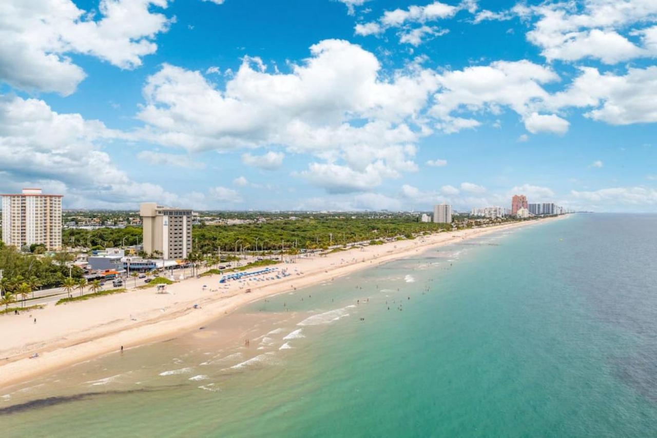 The Purple Pelican Beachfront With Ocean Balcony Unit 3 Fort Lauderdale Ngoại thất bức ảnh