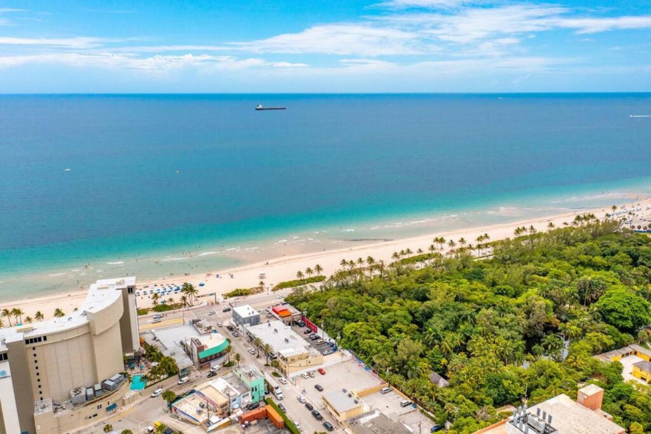 The Purple Pelican Beachfront With Ocean Balcony Unit 3 Fort Lauderdale Ngoại thất bức ảnh
