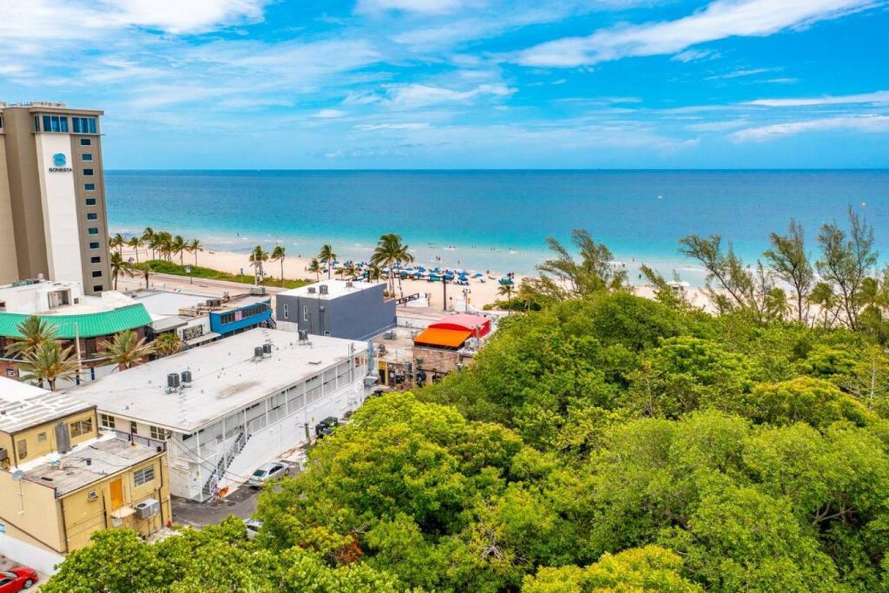 The Purple Pelican Beachfront With Ocean Balcony Unit 3 Fort Lauderdale Ngoại thất bức ảnh