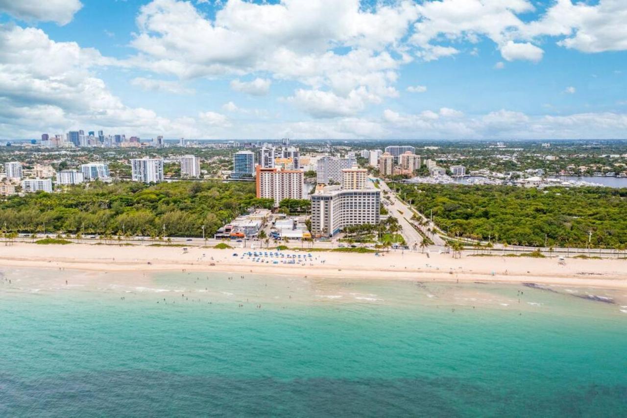 The Purple Pelican Beachfront With Ocean Balcony Unit 3 Fort Lauderdale Ngoại thất bức ảnh