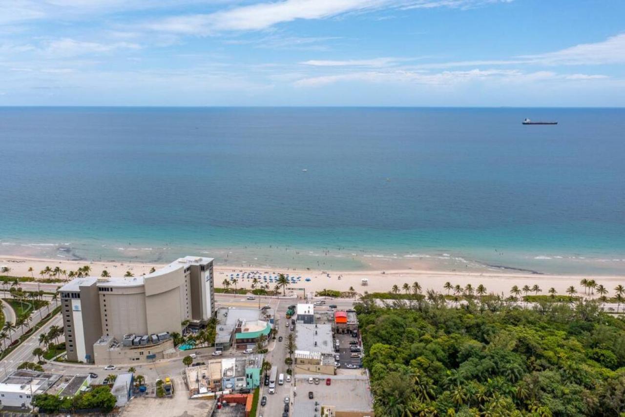 The Purple Pelican Beachfront With Ocean Balcony Unit 3 Fort Lauderdale Ngoại thất bức ảnh