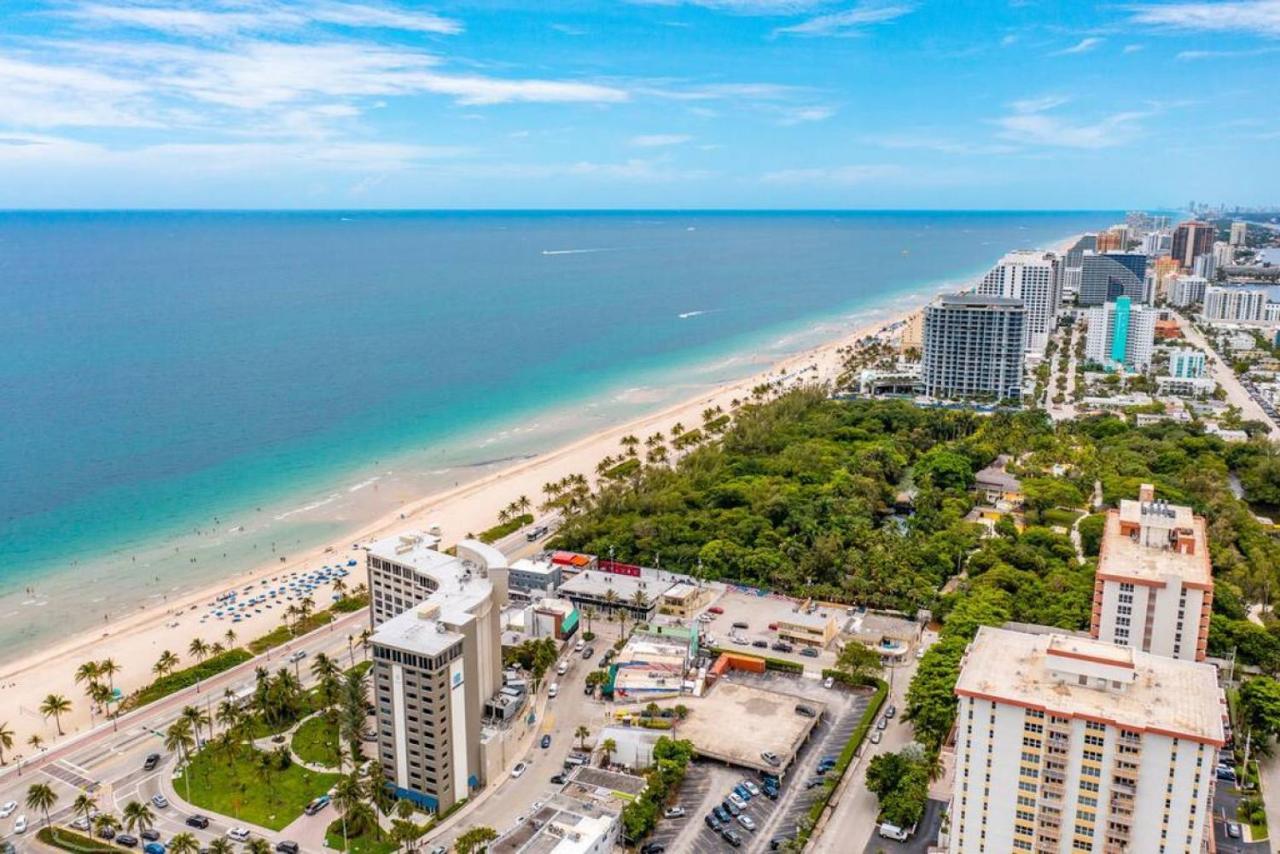 The Purple Pelican Beachfront With Ocean Balcony Unit 3 Fort Lauderdale Ngoại thất bức ảnh
