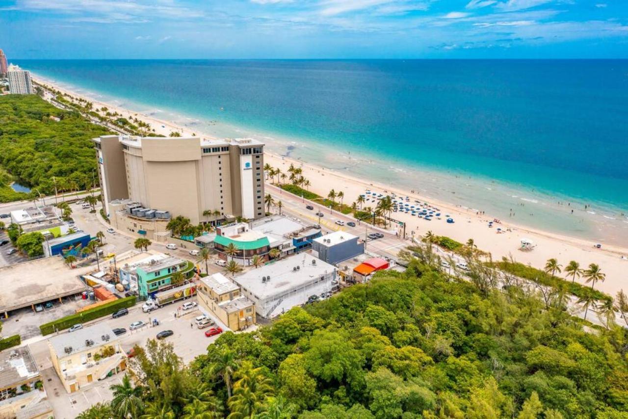 The Purple Pelican Beachfront With Ocean Balcony Unit 3 Fort Lauderdale Ngoại thất bức ảnh