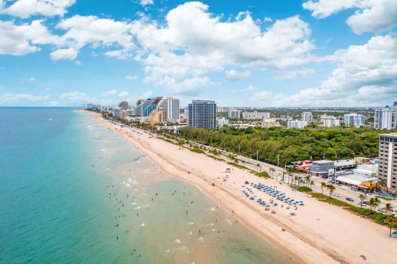 The Purple Pelican Beachfront With Ocean Balcony Unit 3 Fort Lauderdale Ngoại thất bức ảnh