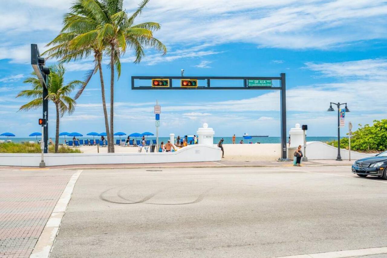 The Purple Pelican Beachfront With Ocean Balcony Unit 3 Fort Lauderdale Ngoại thất bức ảnh